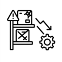 Dead Stock Reduction Icon